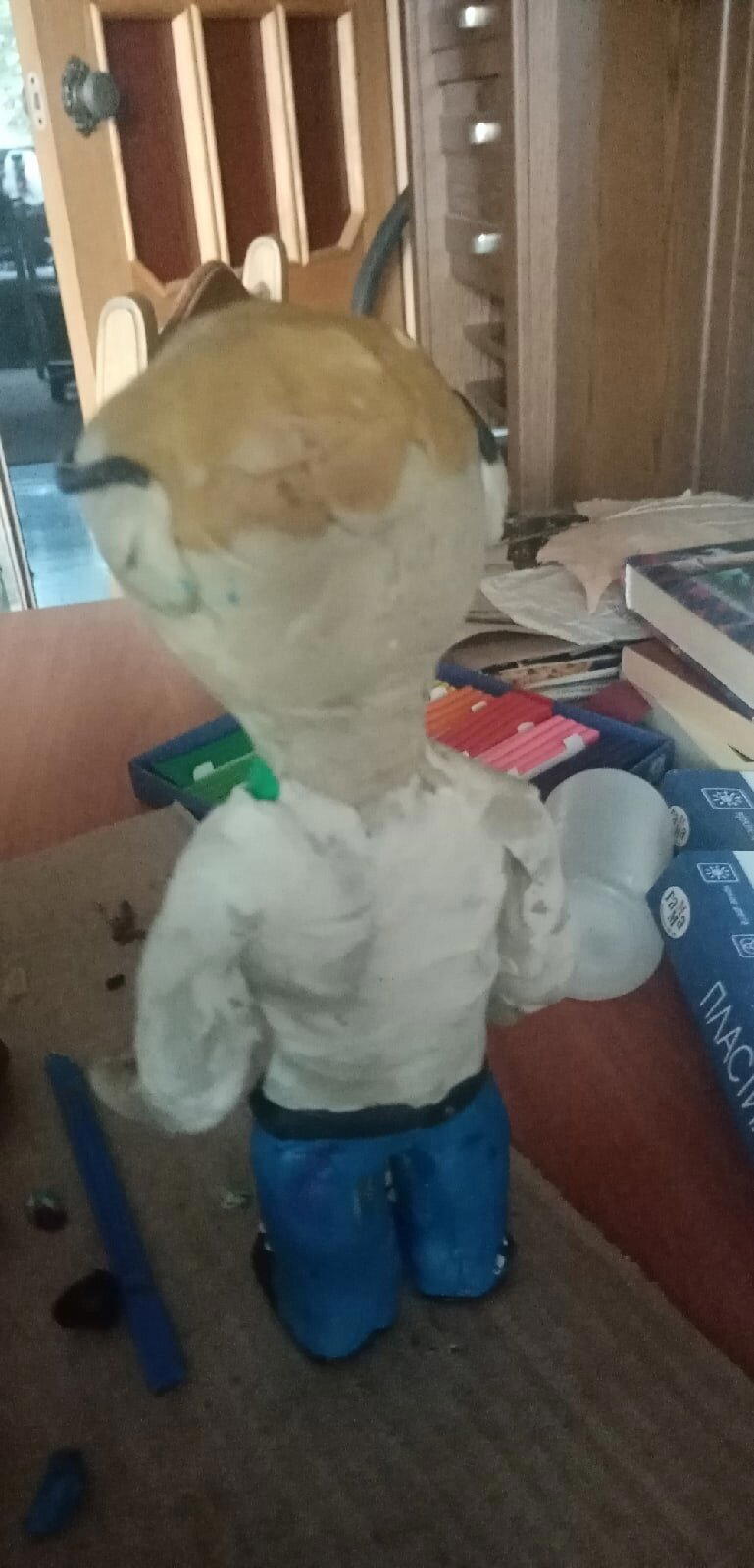 Учёный из пластилина
