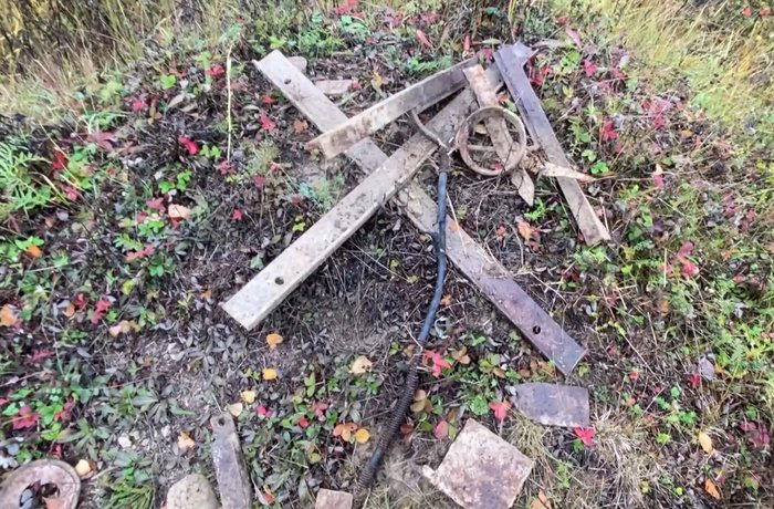 Не предполагал, что наткнусь в лесу на бетонные бункеры и побег с этой локаци