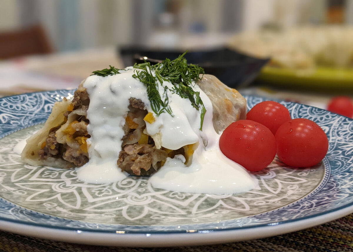 Ханум с мясом и тыквой. Вкуснее, чем кажется