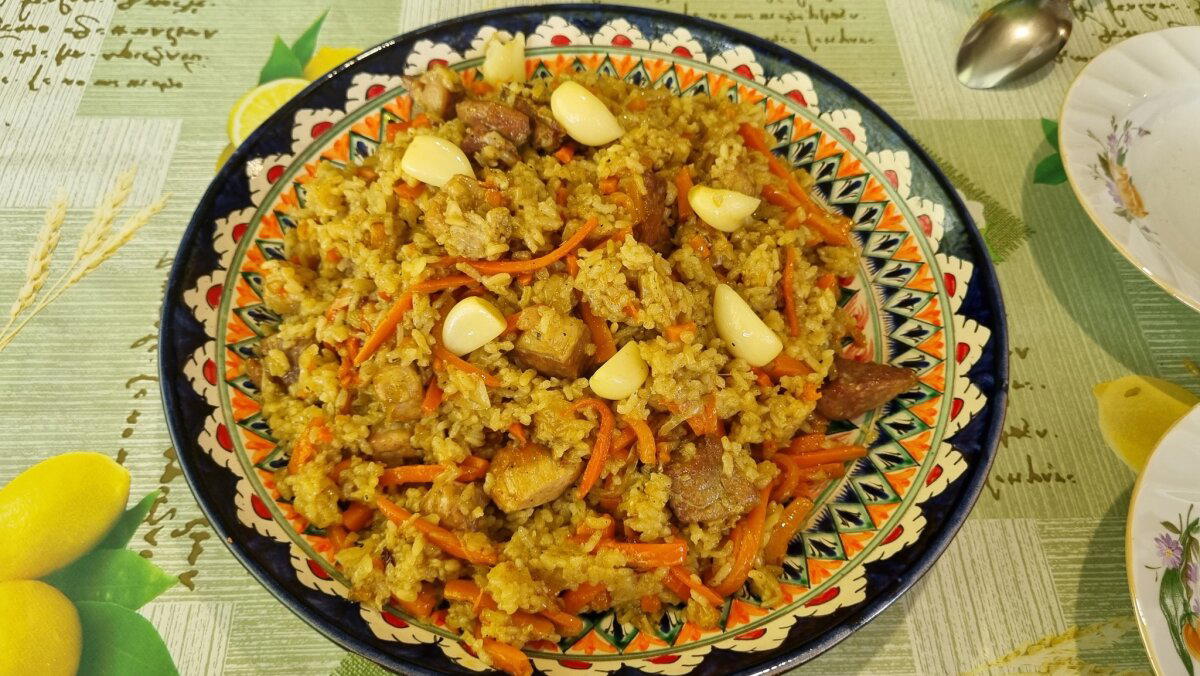 Плов со свининой