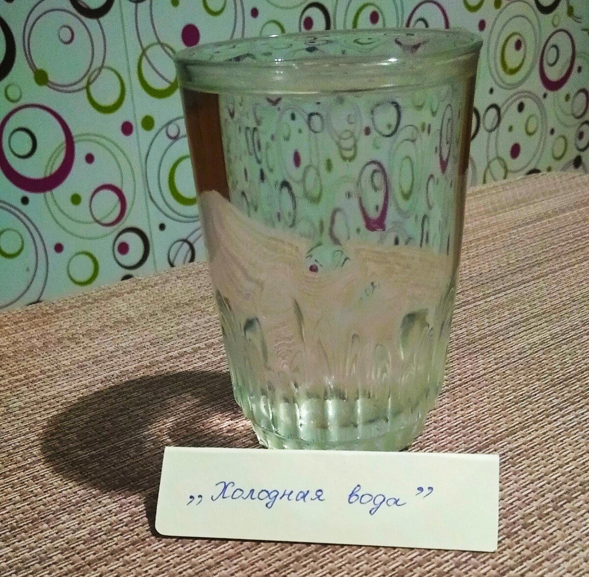 Стакан воды