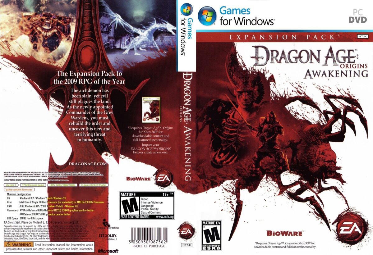 Ностальгические игры: Dragon Age: Origins