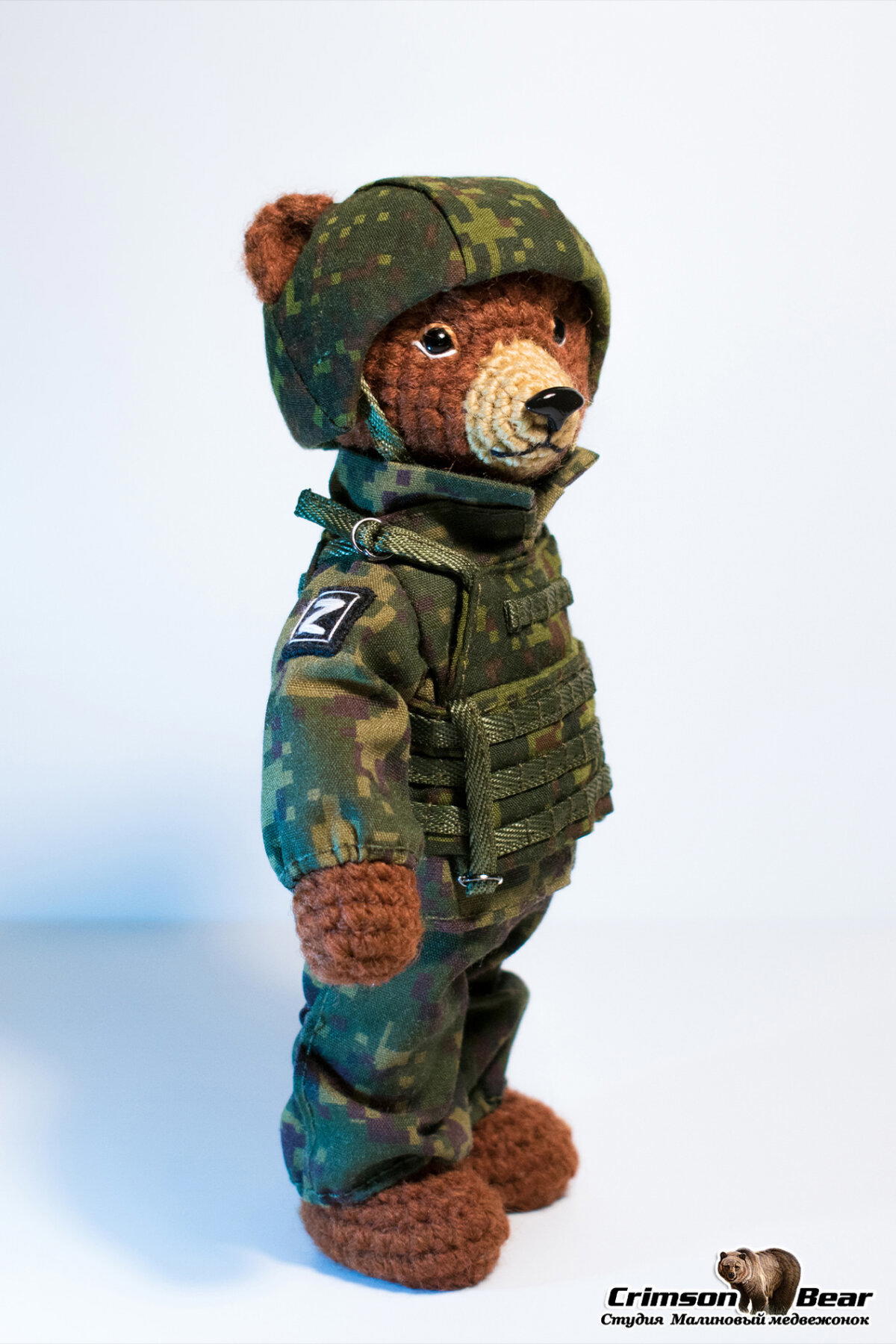 Мишка в военной форме