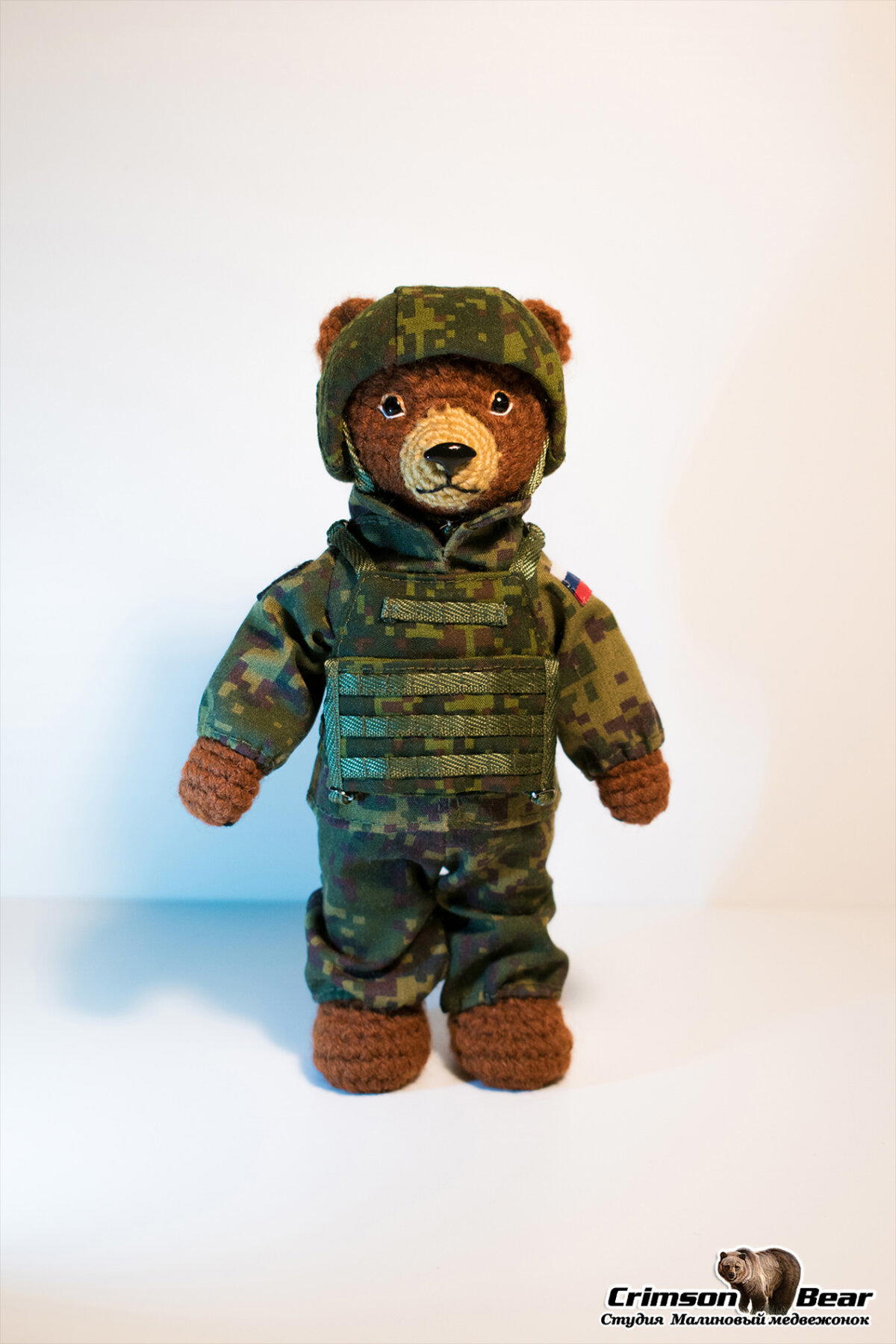 Мишка в военной форме