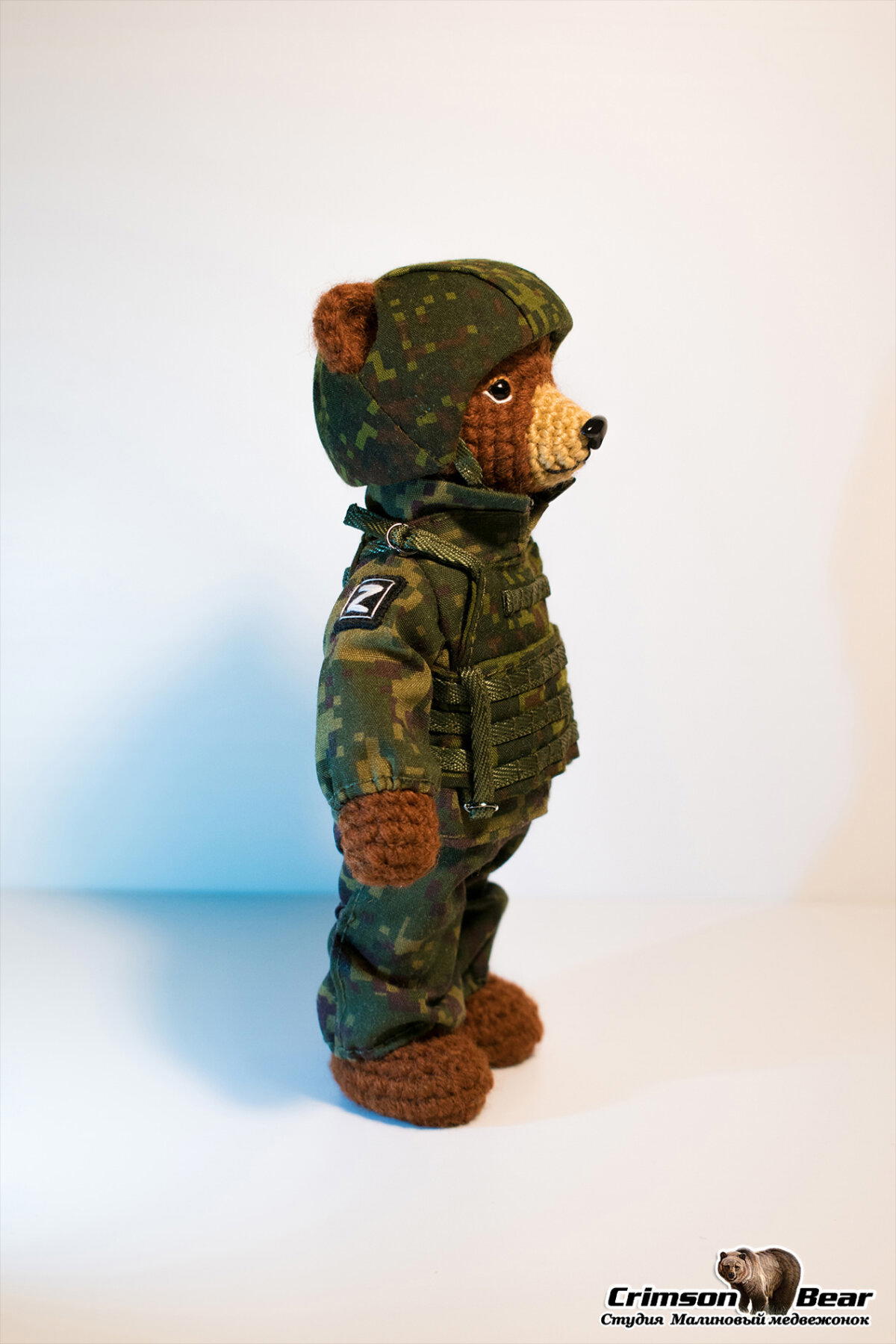 Мишка в военной форме
