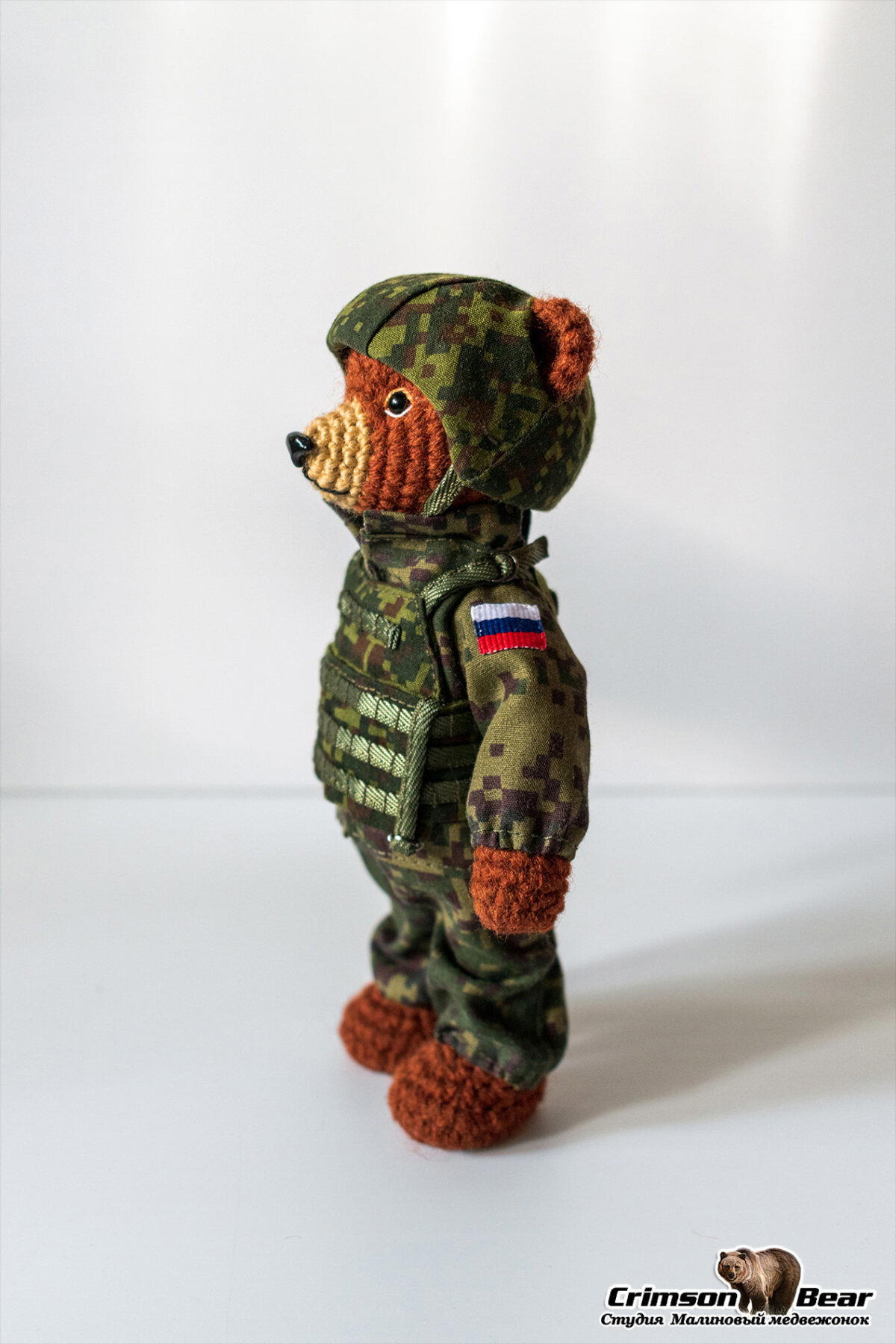 Мишка в военной форме