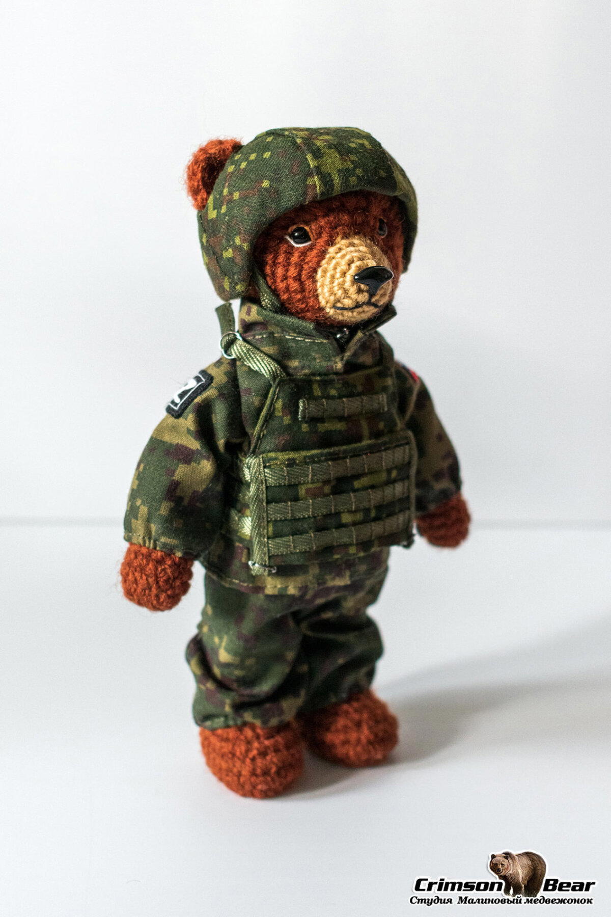 Мишка в военной форме