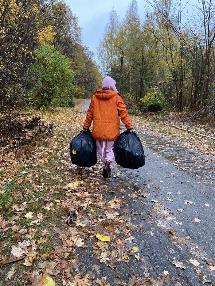Мешки в Чебоксарах увезли.