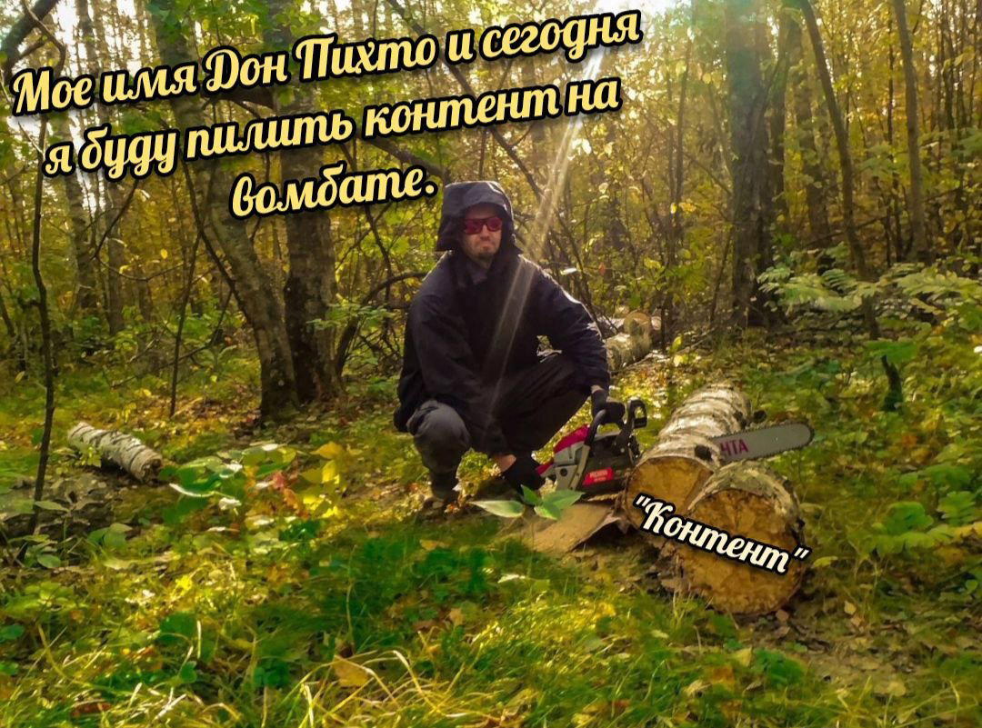 Моё имя Дон Пихто и сегодня я буду пилить контент на Вомбате. 