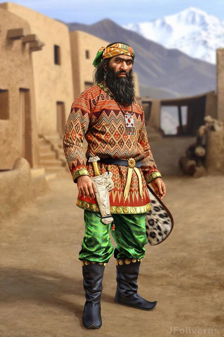 Бактрийский воин