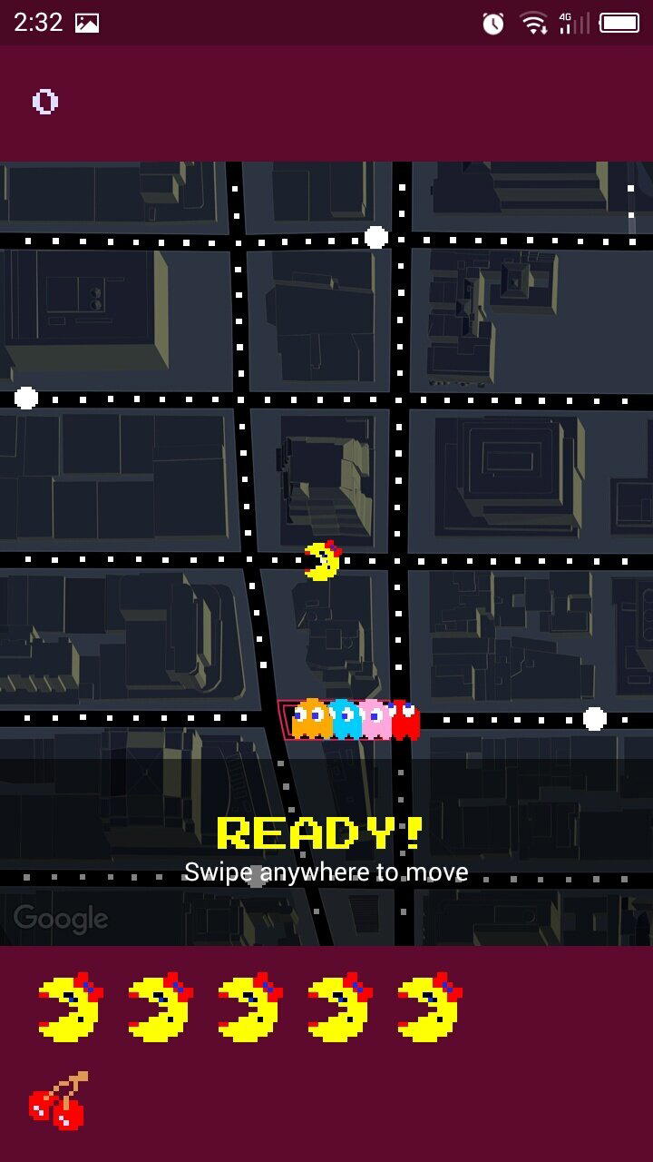 Google maps первого апреля. Развлекайтесь )