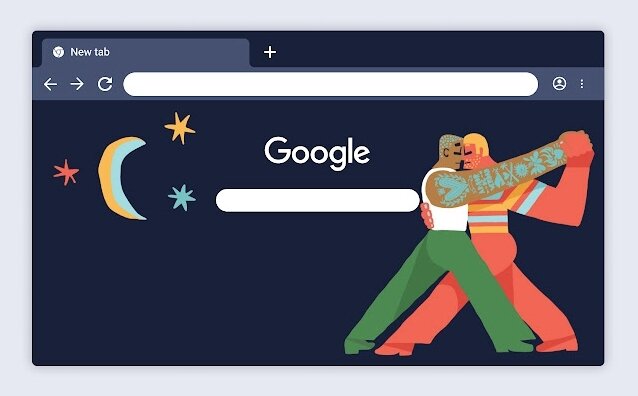 Google предлагает использовать ЛГБТ темы для браузера Chrome