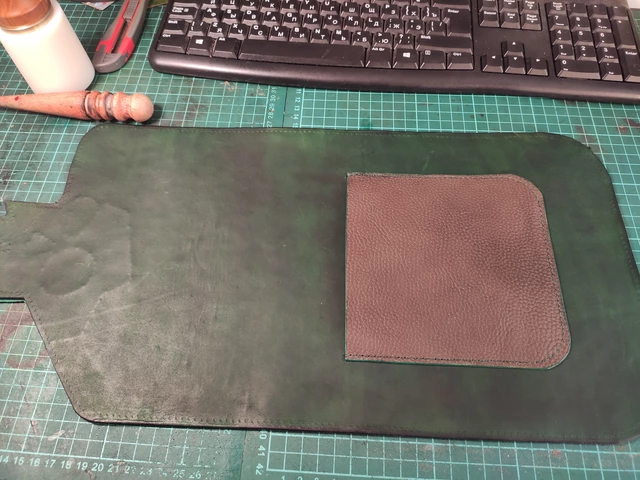 Еще одна моя сумка в стиле Warhammer 40K (с процессом)