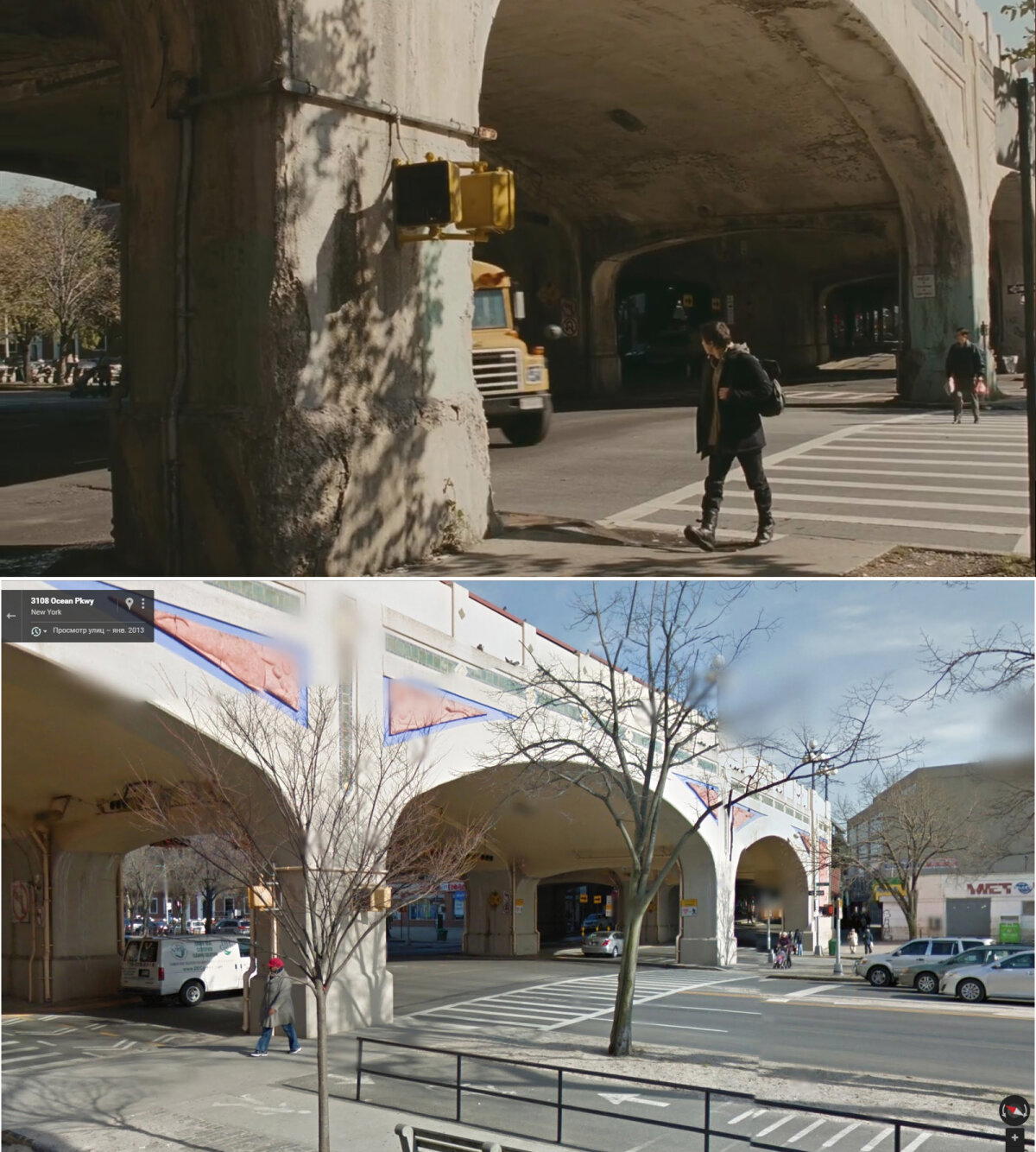 Брат 2 в Google Street View