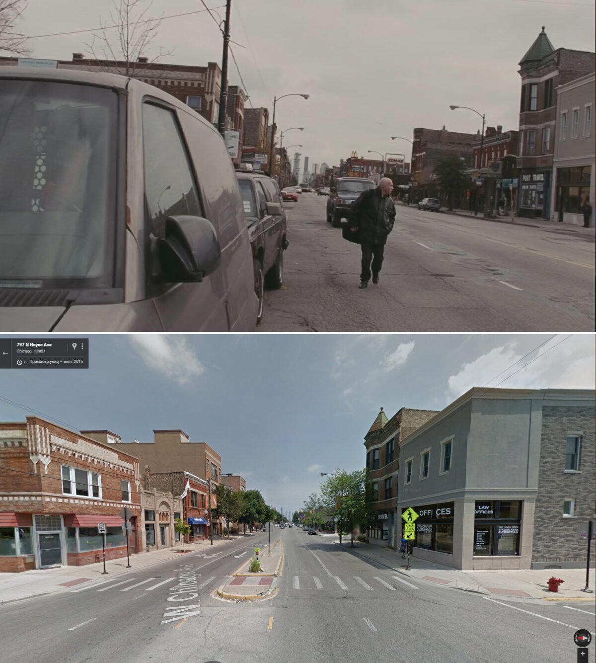 Брат 2 в Google Street View