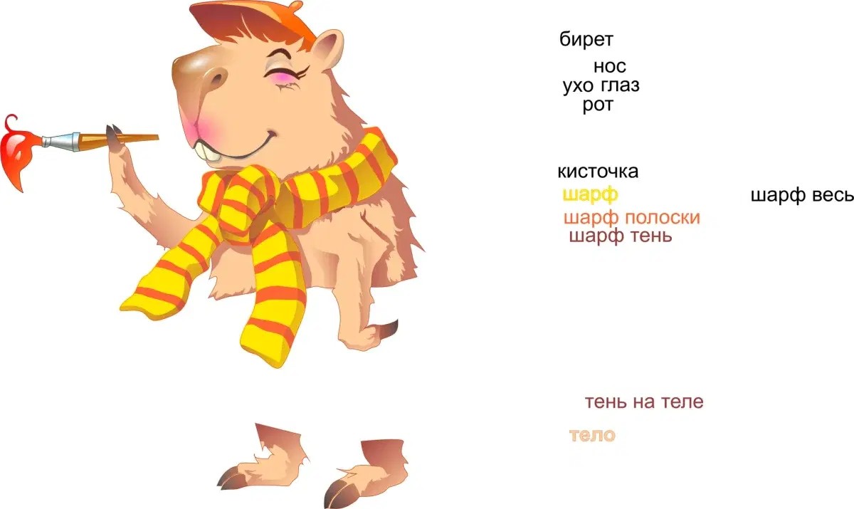 ШОК-КОНТЕНТ! Капибара без штанов! Нужен тег NSFW? )))