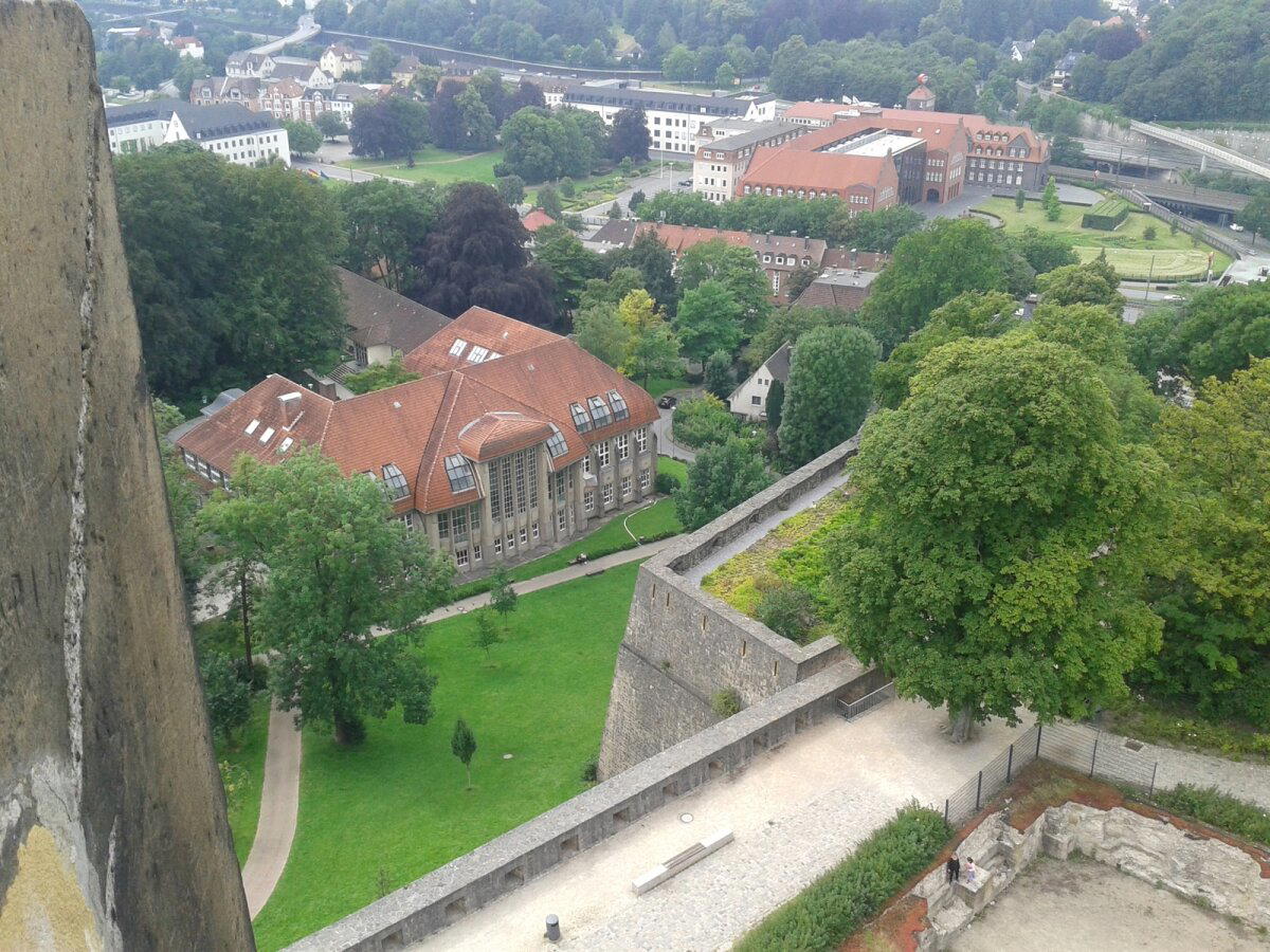 Крепость Шпаренбург (Sparrenburg), Билефельд, Германия