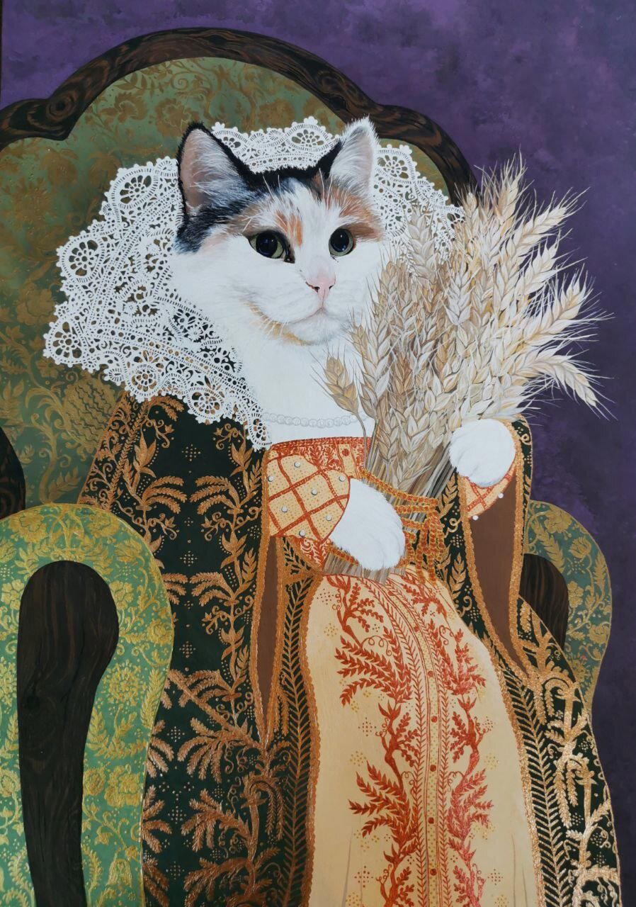 Портрет кошки
