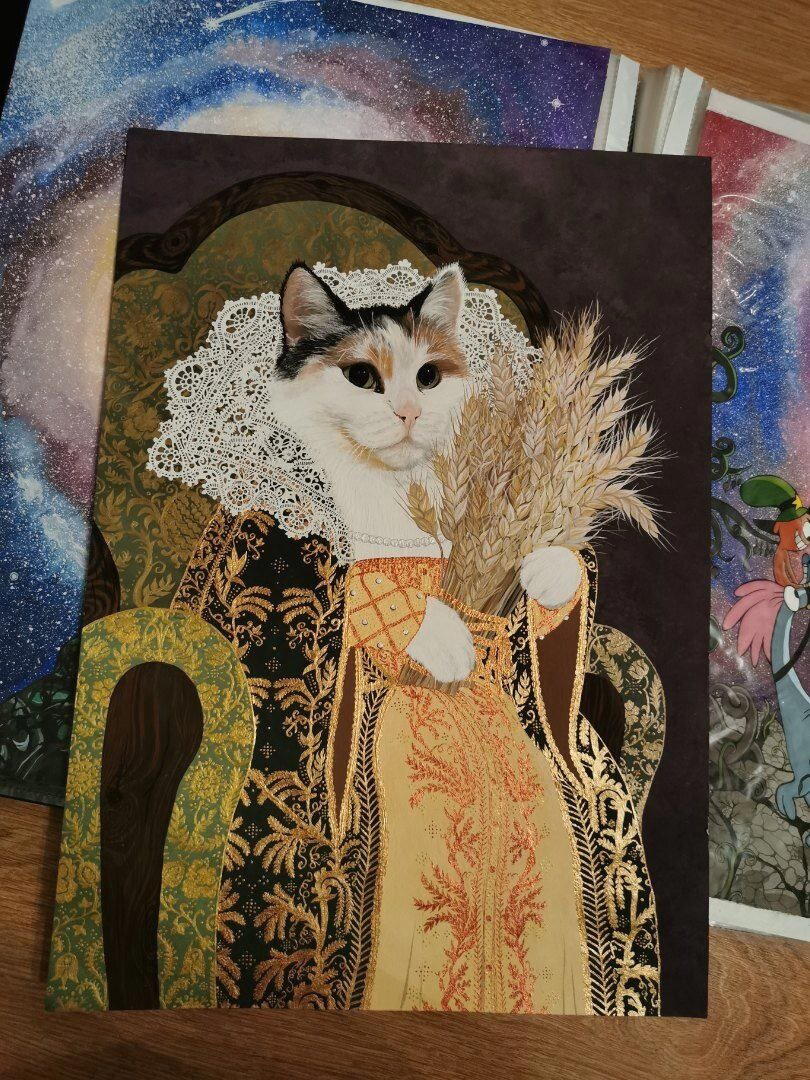 Портрет кошки