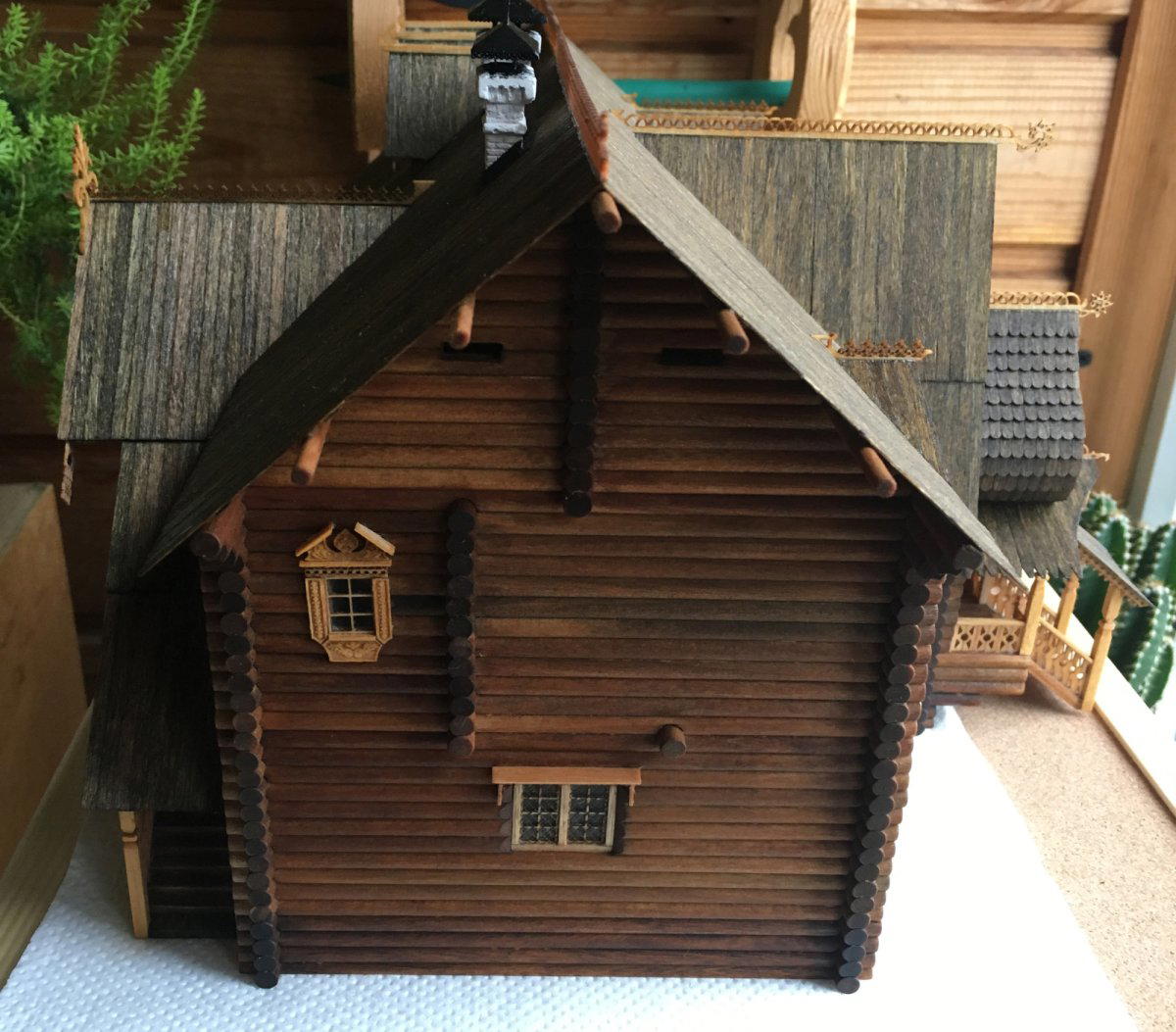 Терем в Китай-городе, 3370 деталей Масштаб 1:72