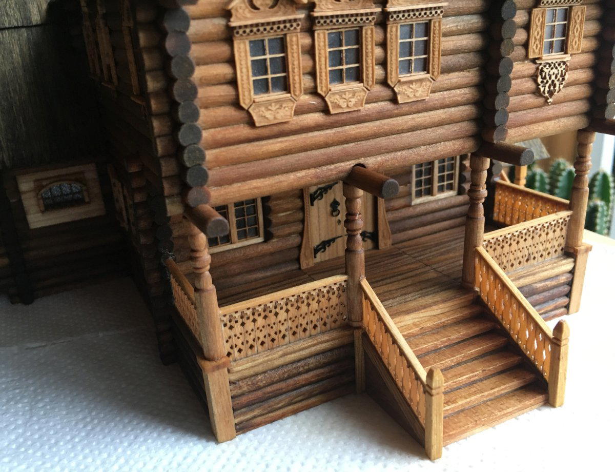 Терем в Китай-городе, 3370 деталей Масштаб 1:72