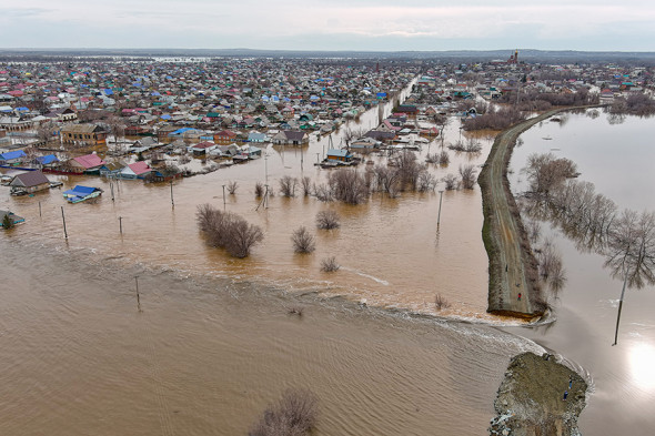 Прорыв дамбы в Орске