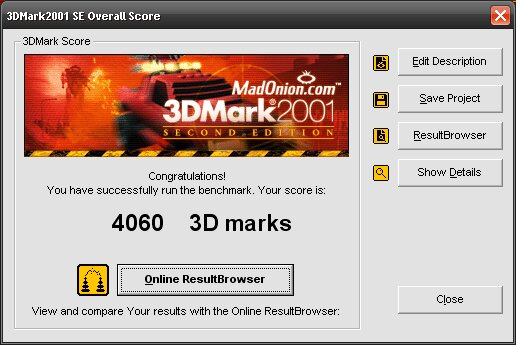 3DMark 2001.
