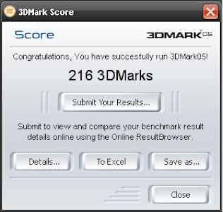 3DMark 2005.