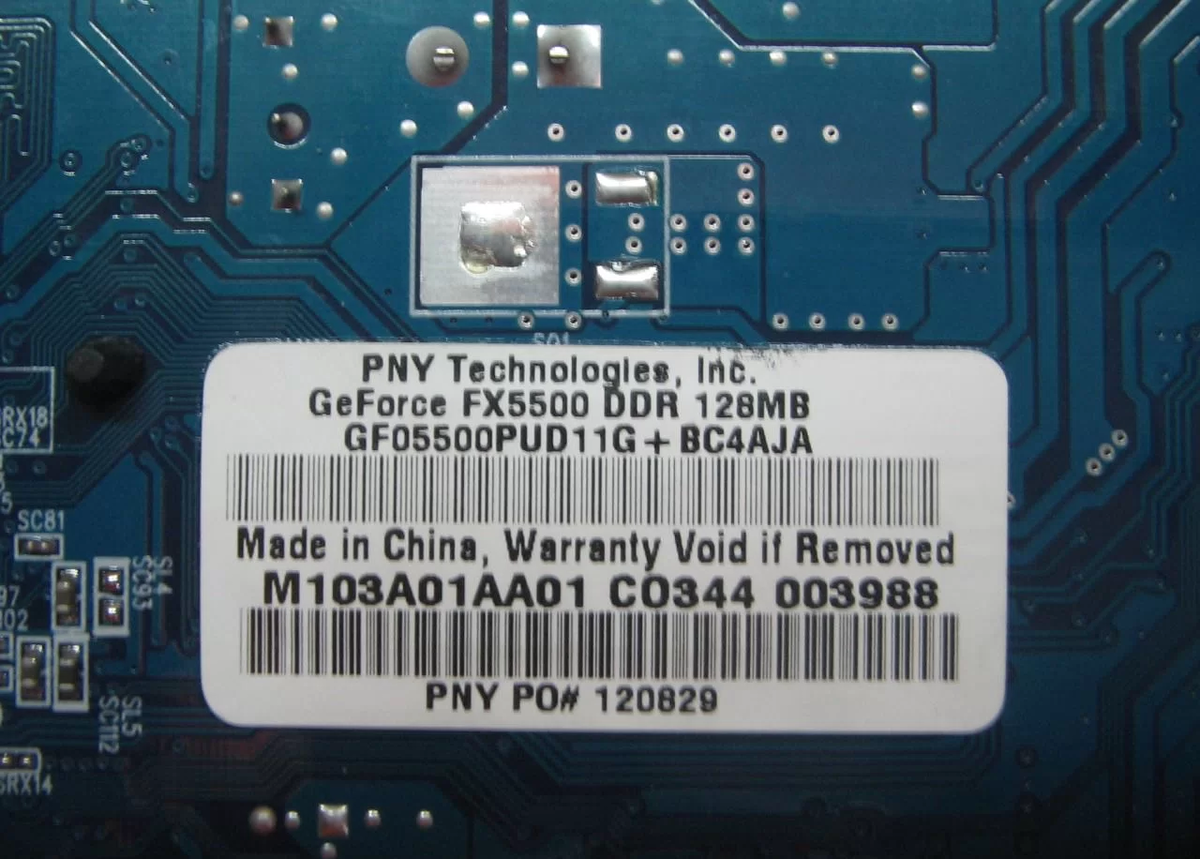 Видеокарты нашей молодости. nVidia GeForce FX5500.