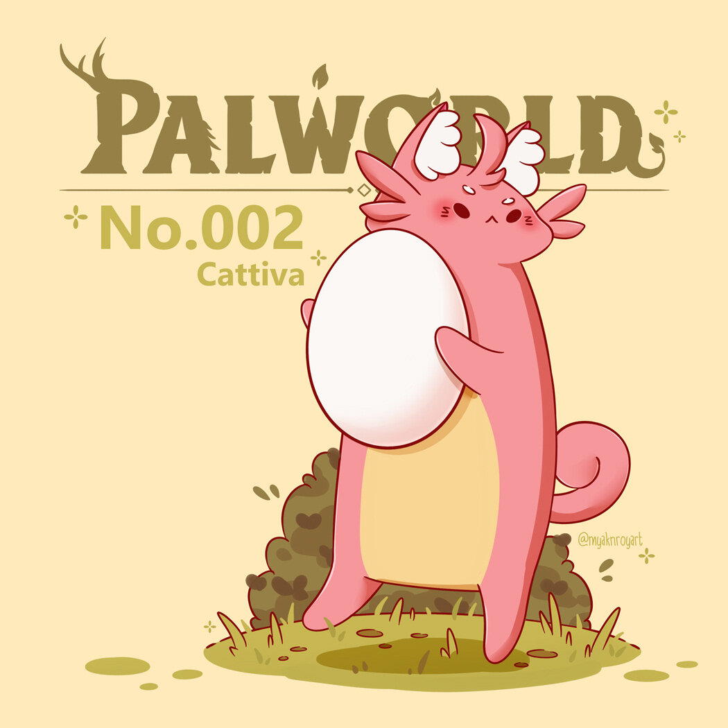 Каттива из Palworld