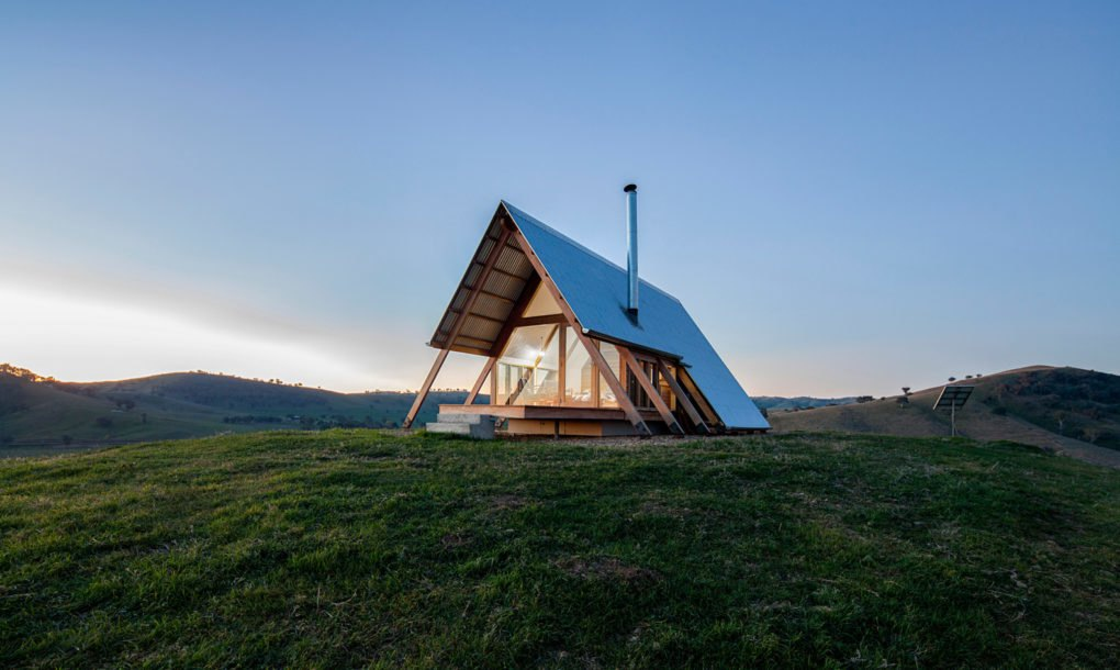 The Kimo Hut - гостевой домик на ферме в сельской местности Австралии