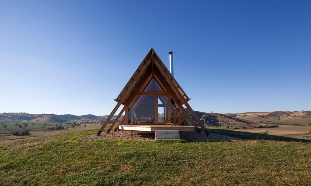 The Kimo Hut - гостевой домик на ферме в сельской местности Австралии