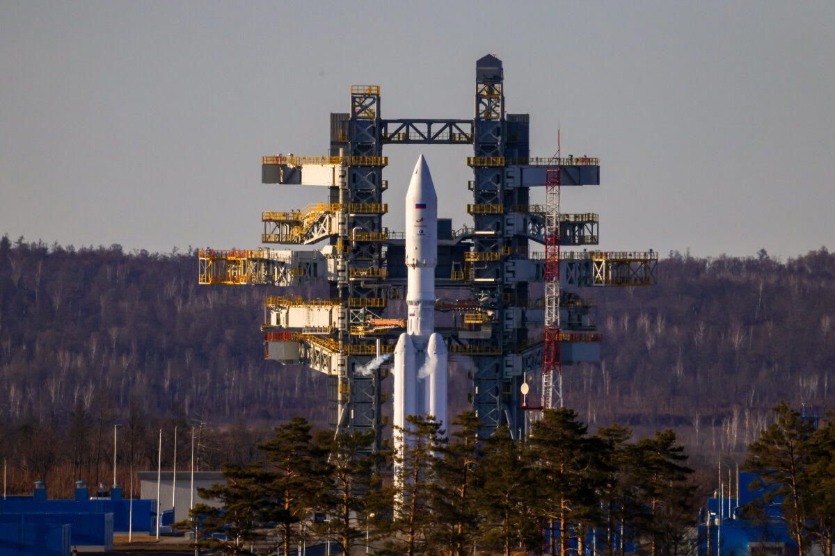 Красавица на стартовом столе (фото с сайта http://www.roscosmos.ru)<br>