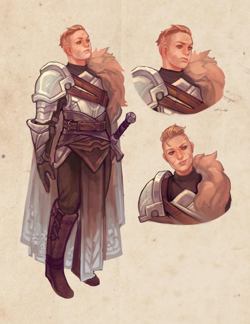 Персонажи DnD в красочных артах художника la la lyssa