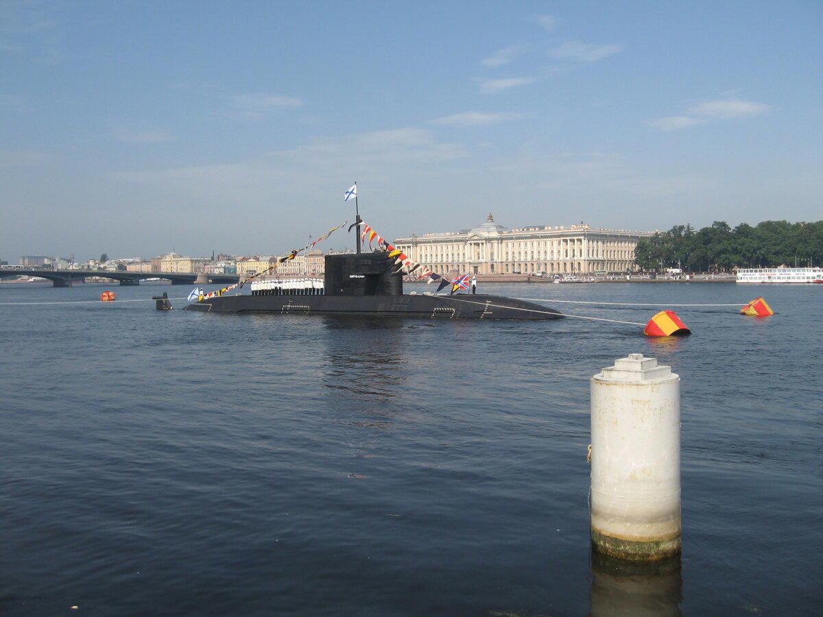День ВМФ. Подводная лодка. Июль 2010.