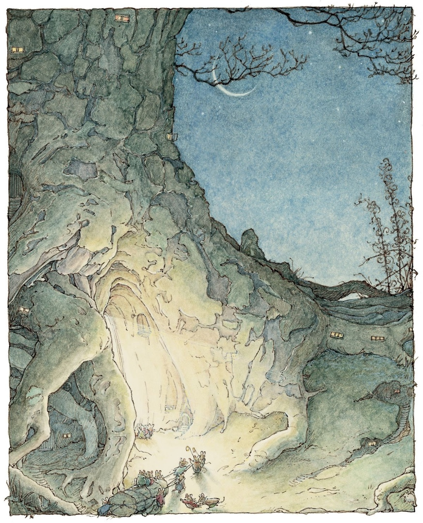 Жизнь милых маленьких мышек от художника Brambly Hedge
