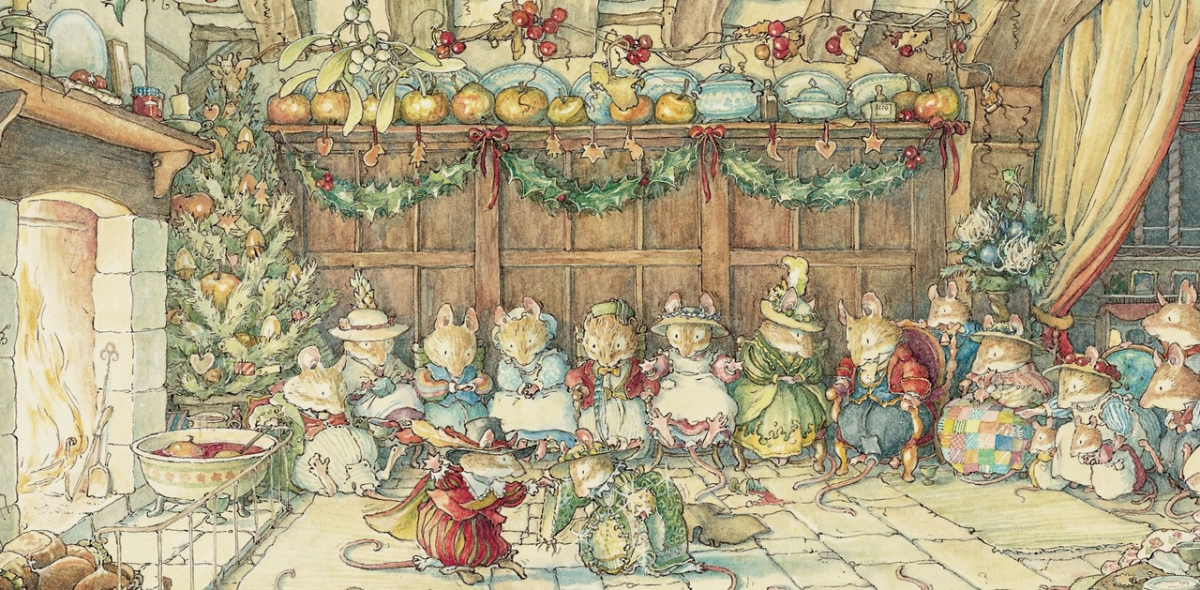 Жизнь милых маленьких мышек от художника Brambly Hedge