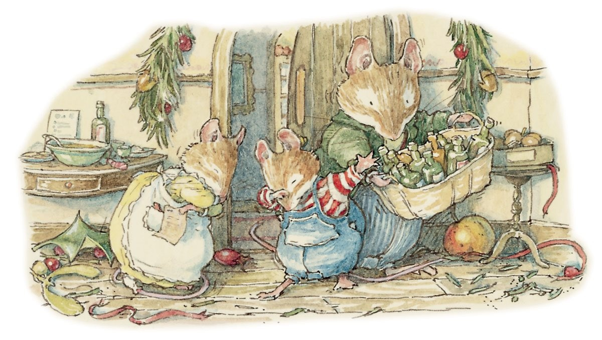 Жизнь милых маленьких мышек от художника Brambly Hedge