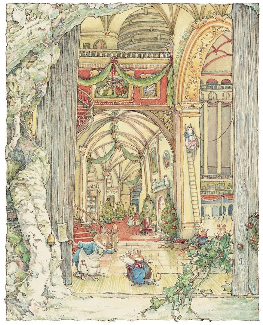 Жизнь милых маленьких мышек от художника Brambly Hedge