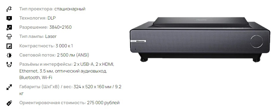 Топ-10 лучших лазерных проекторов