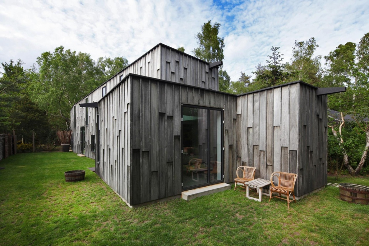 The Forest House в уединенном датском лесу