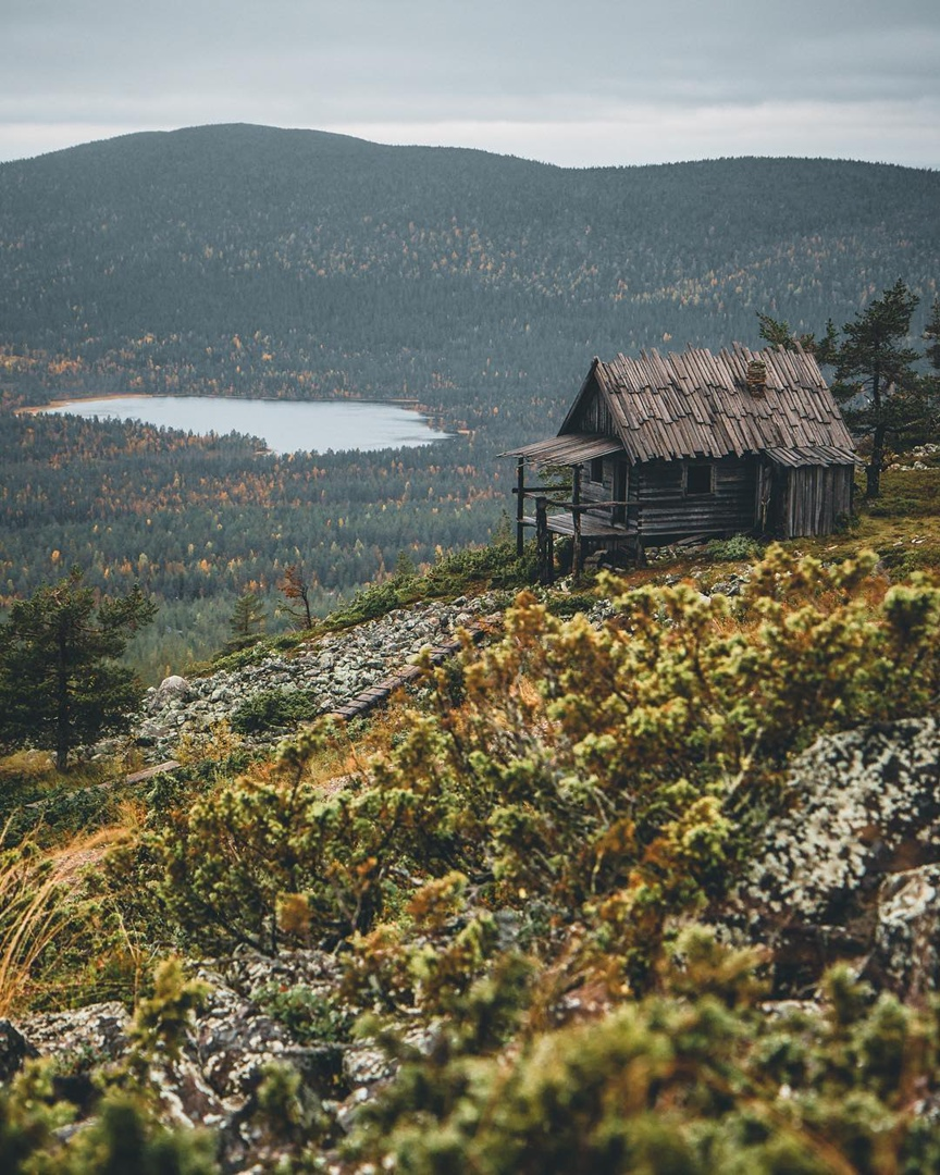 Дома на лоне дикой природы в фотопроекте Янни Лааксо