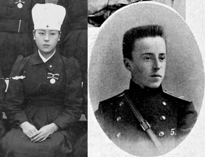Романтическая история любви военнопленного русского офицера и японской медсестры, лечившей его