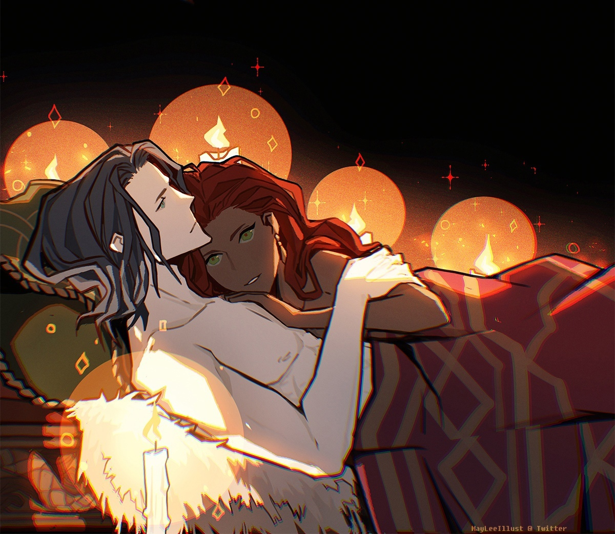 Отличные фэнтези-арты от художника MayLeeIllust