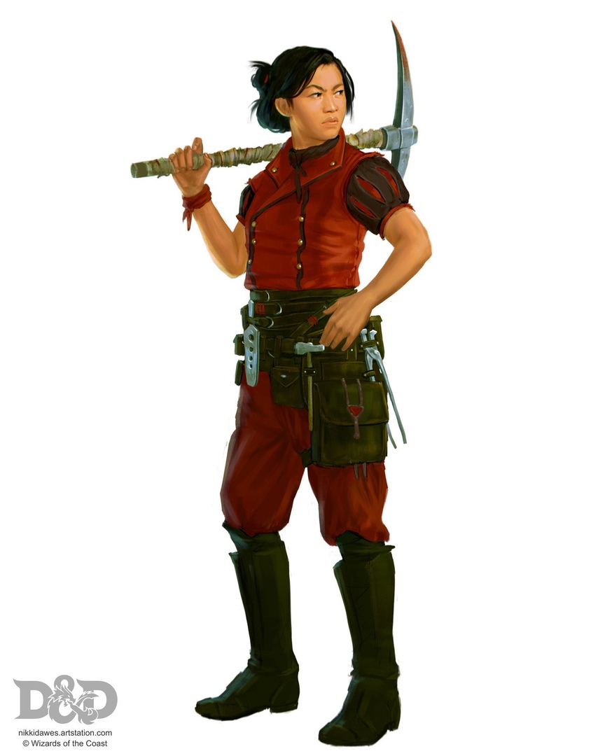 Иллюстрации к D&D: Shadow of the Dragon Queen и Warriors of Krynn от прекрасного художника Nikki Dawes