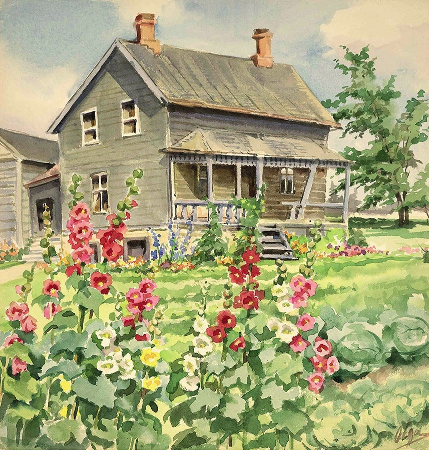 Великая княжна Ольга Александровна - дочь Александра III и художница
