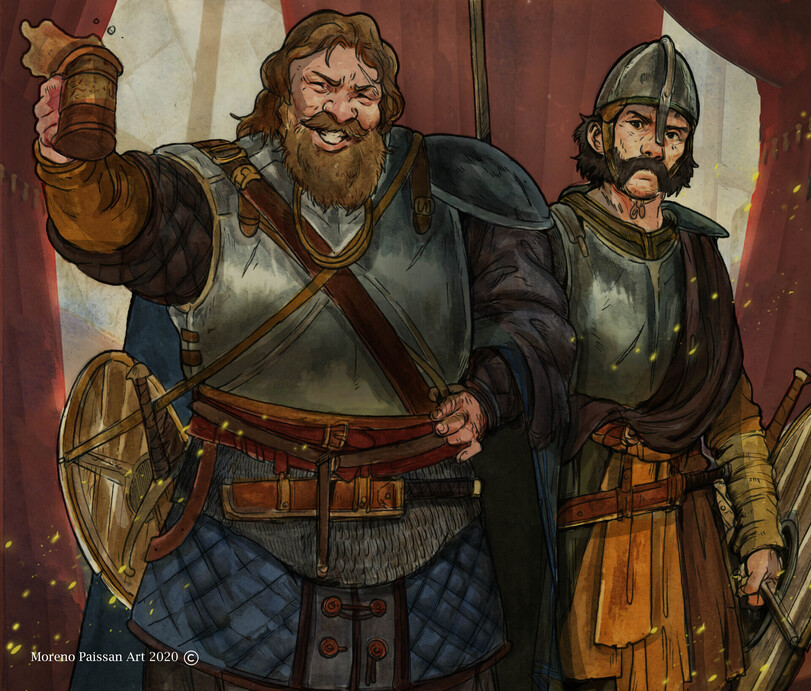 Персонажи Dungeons & Dragons от художника Moreno Paissan