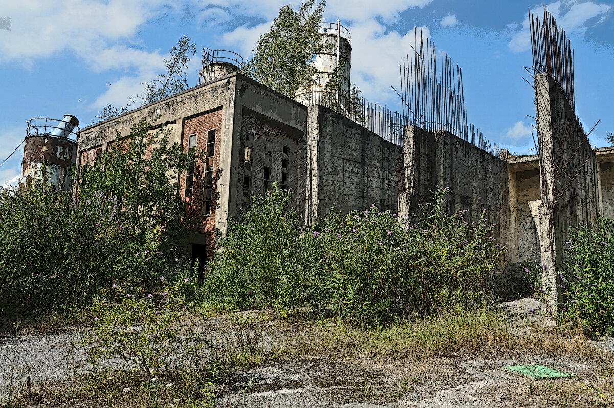 фабрика в Шарлеруа, Бельгия