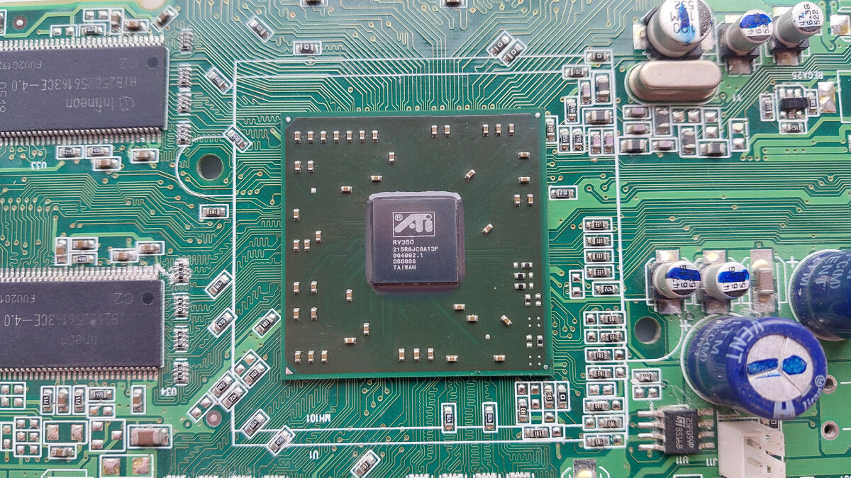 Видеокарта ATI Radeon 9600Pro