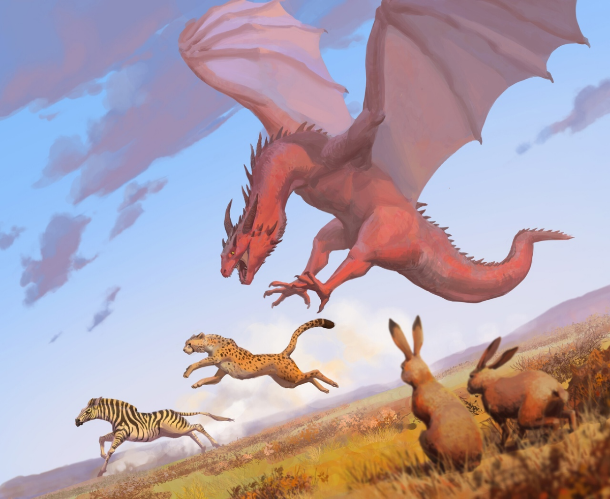 Еще немного иллюстраций War Dragons - серия авторских артов от KK Zhang